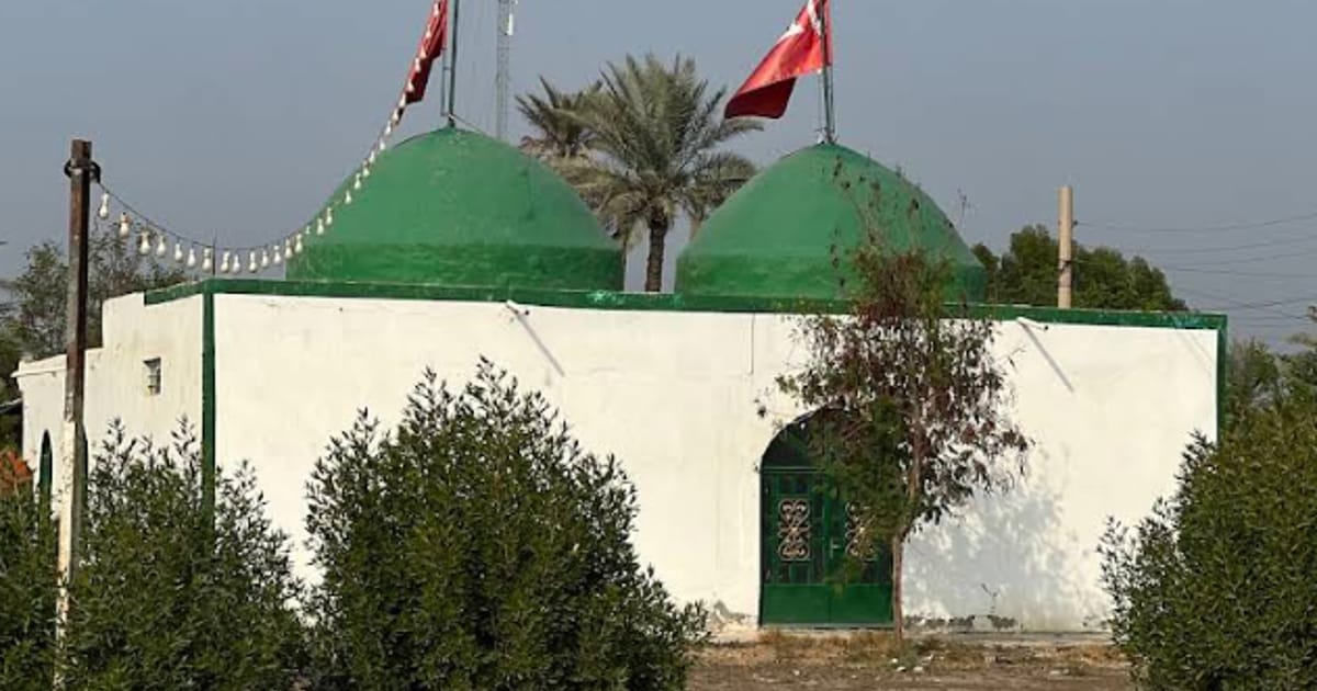 قبر خديجة ورقية بنت الحسن
